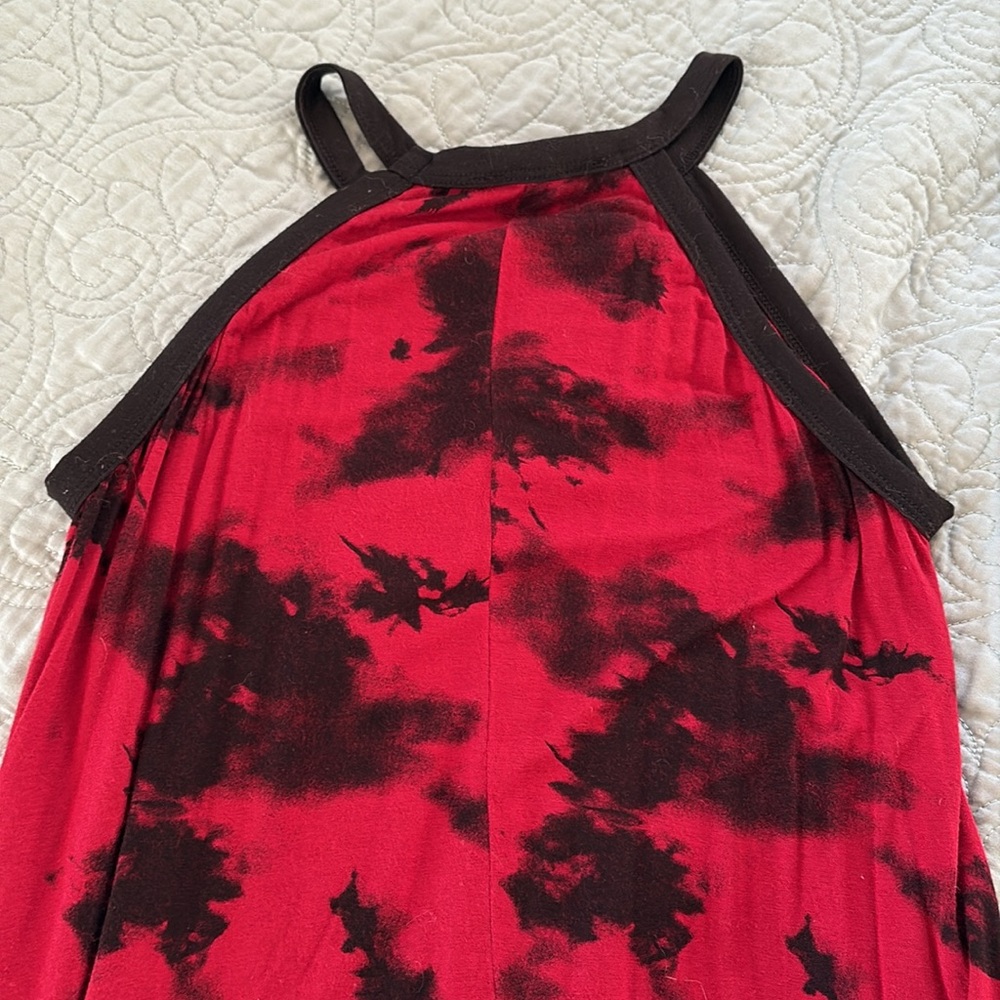 Moon Phase Tie-Dye Halter-Neck Top π - Picture 3 of 5
